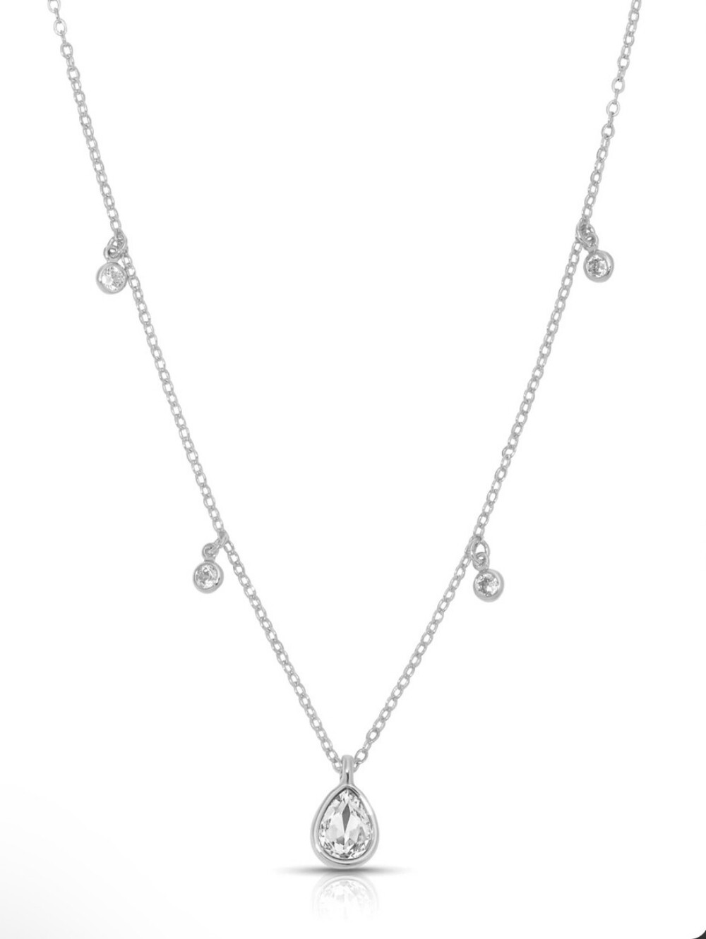 Ettika Dripping in Crystals Drop Necklace